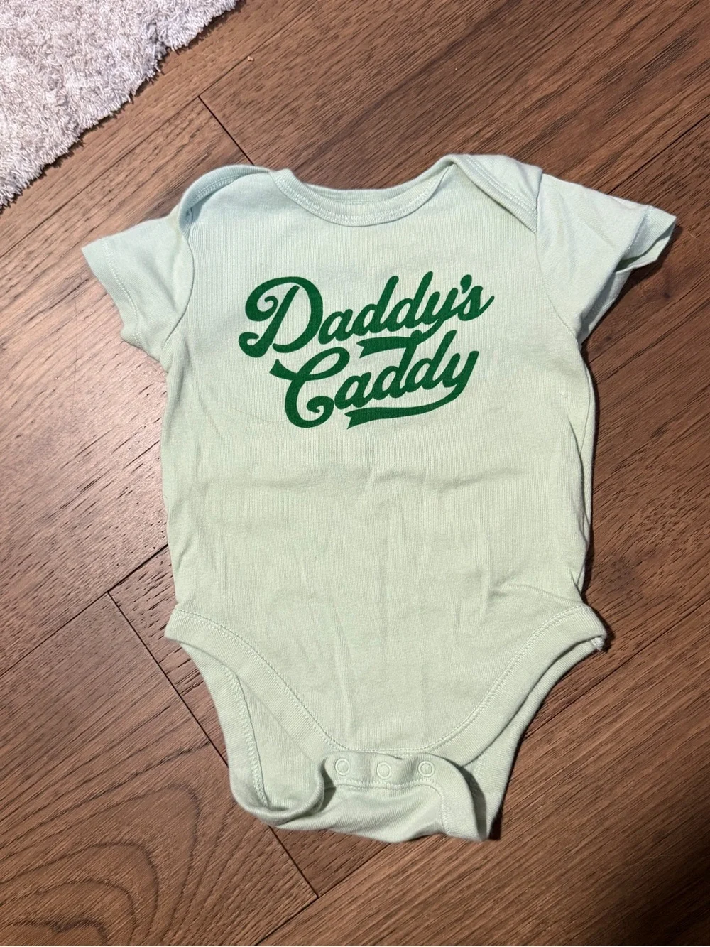 Old Navy Daddy's Caddy Bodysuit Baby Size 3-6 Month